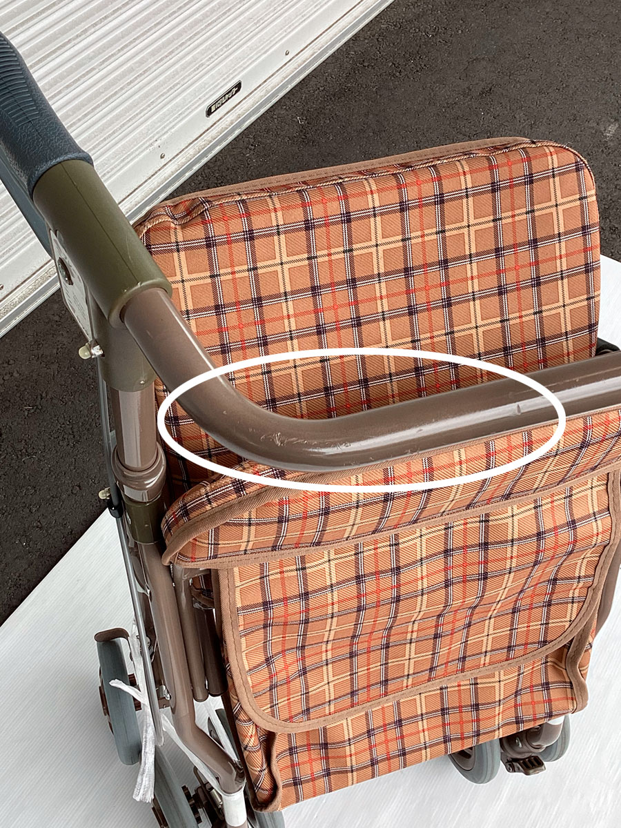 中古品】シンフォニーSP ブラウン（CL）歩行車 島製作所